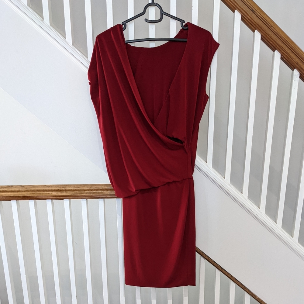 Joeffer Caoc Assymetrical Red Dress - Picture 3 of 9